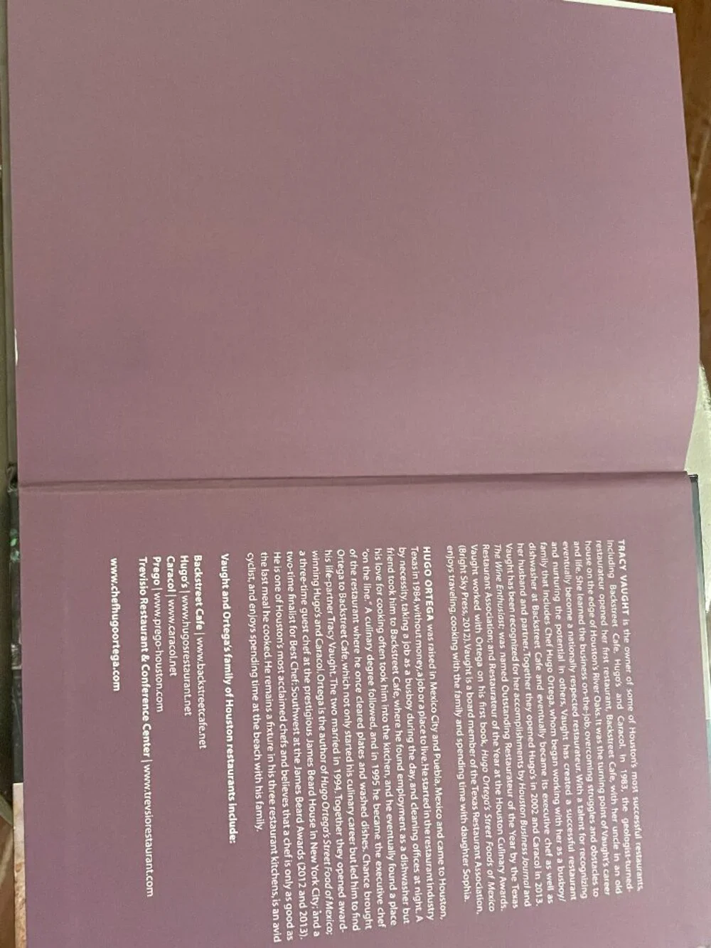 Backstreet Kitchen Hardcover Cookbook